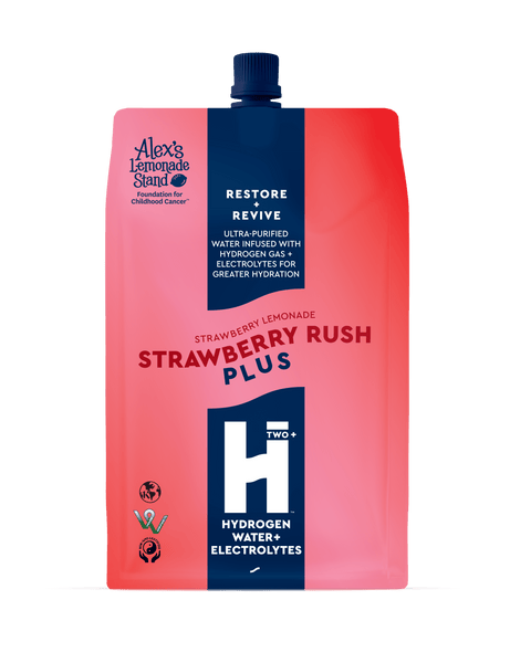 HTWO Hydrogen Water Plus Strawberry Lemonade – Performance